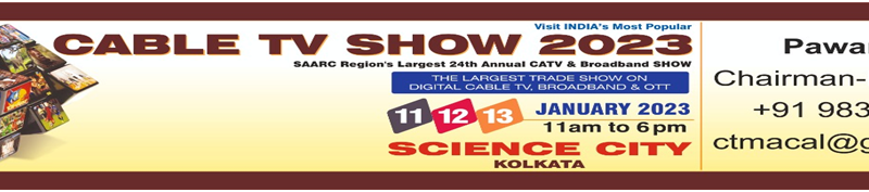 Cable TV Show 2023 Kolkata 3-day mega exhibition takes off