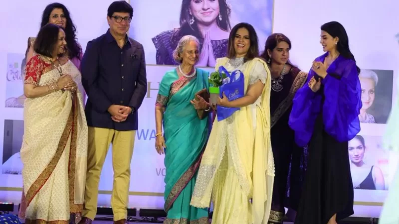 STAYING TRUE TO HER BELIEF TO MAKE A DIFFERENCE, MEGHNA GHAI PURI GRACED THE RAMP FOR A CAUSE