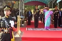 Indian President presents President’s Color to Armed Forces Medical College