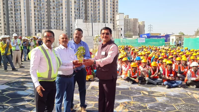 Signature Global Enthusiastically Celebrates National Saftey Week at its Project Sites