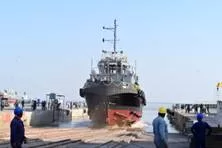 25T Bollard Pull Tug, Baljeet (Yard 306) capsized at Bharuch, Gujarat