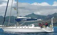 INSV TARINI SAILS OUT FOR NAVIKA SAGAR PARIKRAMA II