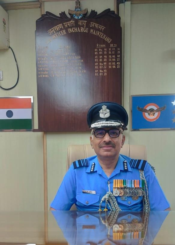 AIR MARSHAL AJAY KUMAR ARORA TAKES OVER AS AIR OFFICER-IN-CHARGE MAINTENANCE OF IAF